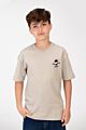 Oversized Printed Crew Neck Boys T-Shirt