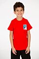 Graphic Print Crew Neck Half Sleeve Boys T-Shirt