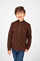 Cotton Pullover With Full Zip Closure And Pockets