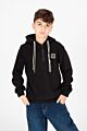 Tomato Half Zip Hooded Sweatshirt