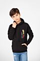 Printed Hoodie With Pocket And Long Sleeves