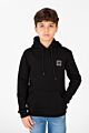 Basic Kangaroo Pocket Hooded Sweatshirt