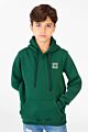 Basic Tomato Sweatshirt With Kangaroo Pocket