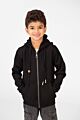 Hood Sweatshirt With Full Zippers