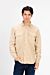 Front Buttons And Pockets Basic Gabardine Shirt