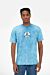 Printed Half Sleeve Washed T-Shirt