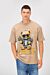 Summer Melton Graphic Print Short Sleeve Oversized Half Sleeve T-Shirt