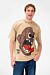 Oversized Graphic Print Short Sleeve Crew Neck T-Shirt Men