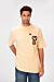 Oversized Front Print Half Sleeve Round Neck Summer T-shirt