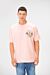 Summer Melton Printed Regular Fit Short Sleeve Round Neck T-Shirt Men