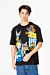Oversized Printed Crew Neck T-Shirt