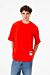Tomato Oversized Summer Short Sleeves T-Shirt With Back Text Print