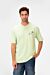 Printed Round Neck Short Sleeve Summer Melton Regular Fit T-shirt