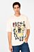 Regular Fit Front Graphic Print T-Shirt