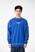 Round Neck Oversize Sweatshirt In Modern Cut
