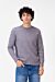 Cutting Crew Neck Pullover Sweater