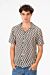 Slim Fit Short Sleeve Mesh Shirt With Breathable High Quality Material