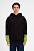 Cutting Oversized Hooded Sweatshirt