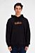 Oversized Yes and No Print Hoodie Sweatshirt