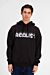 Front Print Oversized Hood Sweatshirt