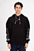Printed Oversized Hood Sweatshirt