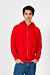 Hooded Sweatshirt With Full Front Zip And Pockets