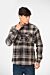 Winter Fur Padded Shirt With Front Pockets