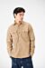 Velvet Long Sleeves Shirt With Front Pockets