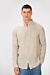 Linen Striped Long Sleeve Regular Fit Shirt High Quality Material
