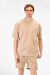 Basic Plain Oversized Round Neck Short Sleeves T-Shirt Men
