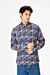 Long Sleeve Slim Fit Jakar Printed Shirt