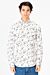 Slim Fit Printed Poplin Long Sleeve Shirt