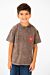 Washed Text Print Oversized T-Shirt With Short Sleeves And Round Neck