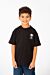 Printed Oversized Short Sleeved Crew Neck T-shirt Boys