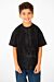 Oversized Printed Round Neck Short Sleeve T-shirt Boys