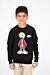 Front Graphic Print Crew Neck Sweatshirt