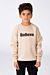 Round Neck Text Print Sweatshirt