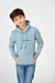 Melton Hoodie Sweatshirt With Kangaroo Pocket On The Front