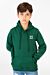 Basic Tomato Sweatshirt With Kangaroo Pocket
