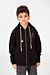 Basic Hood Sweatshirt With Zippers