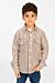 Long Sleeves Winter Striped Shirt