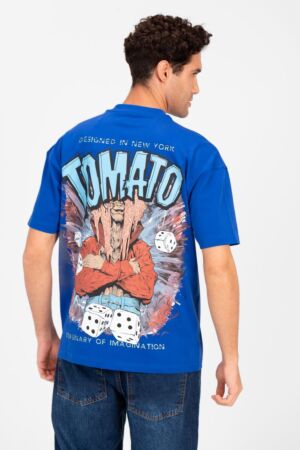 Tomato Graphic Print Regular Fit T-Shirt