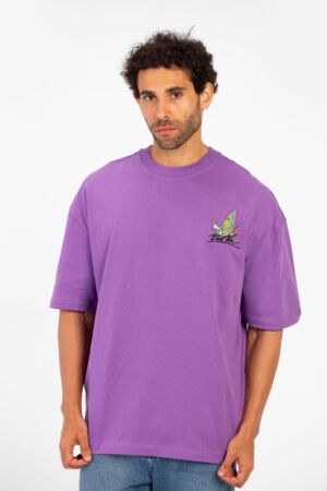 Summer Graphic Print Oversized Round Neck Short Sleeve T-Shirt