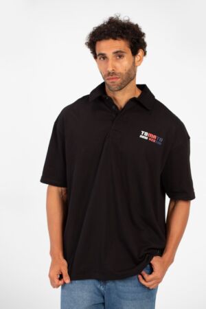 Tomato Bolivar Print Polo T-Shirt Regular Fit Half Sleeve