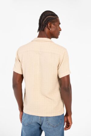 Basic Slim Fit Mesh Half Sleeve Shirt With High Quality Material