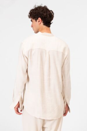Basic Regular Fit Long Sleeve Summer Shirt