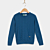 Boy's Long Sleeves Rounded Neck Sweater