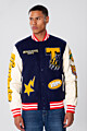 Navy Varsity Baseball Jacket